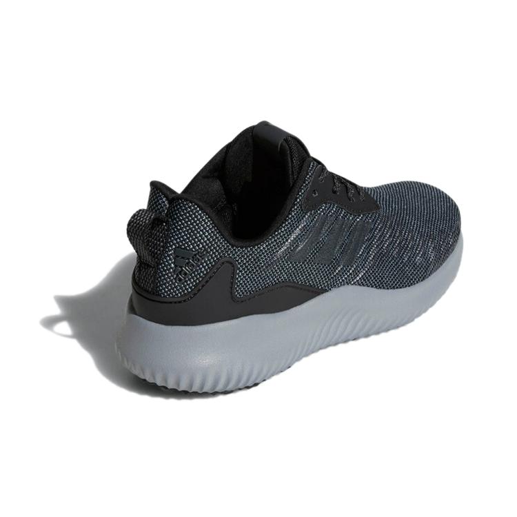 New Adidas Alphabounce Rc J Breathable Low Top Kids' Running Shoes Black Gray Teenagers CQ1482