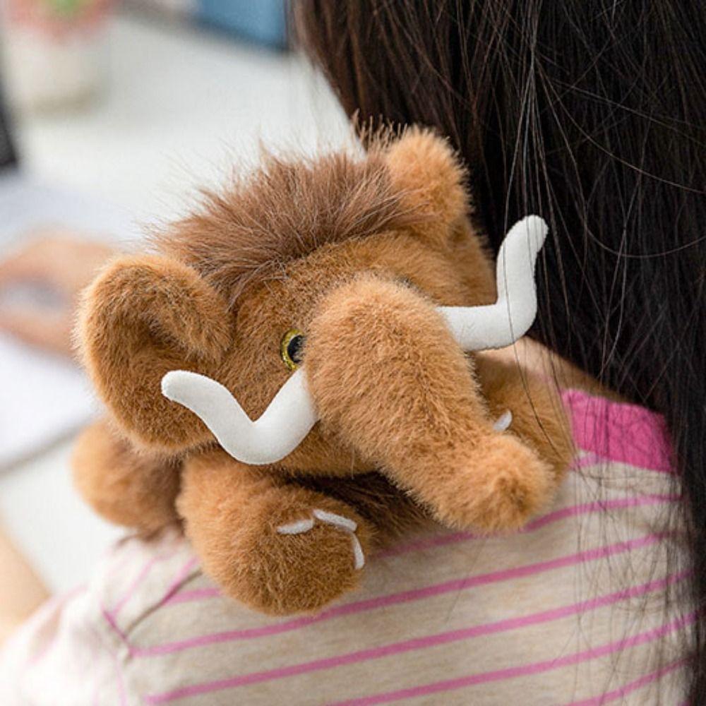 Plush Simulation Mammoth Plush Toys Simulation Elephant Mammoth Plush Doll  Children Toys