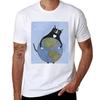 Love The Earth Cat Tshirt Casual Basic Short Sleeve Tshirt