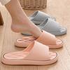 Stylish Non-Slip Men's Indoor Slippers: Odorless Home & Bath Sandals for Summer