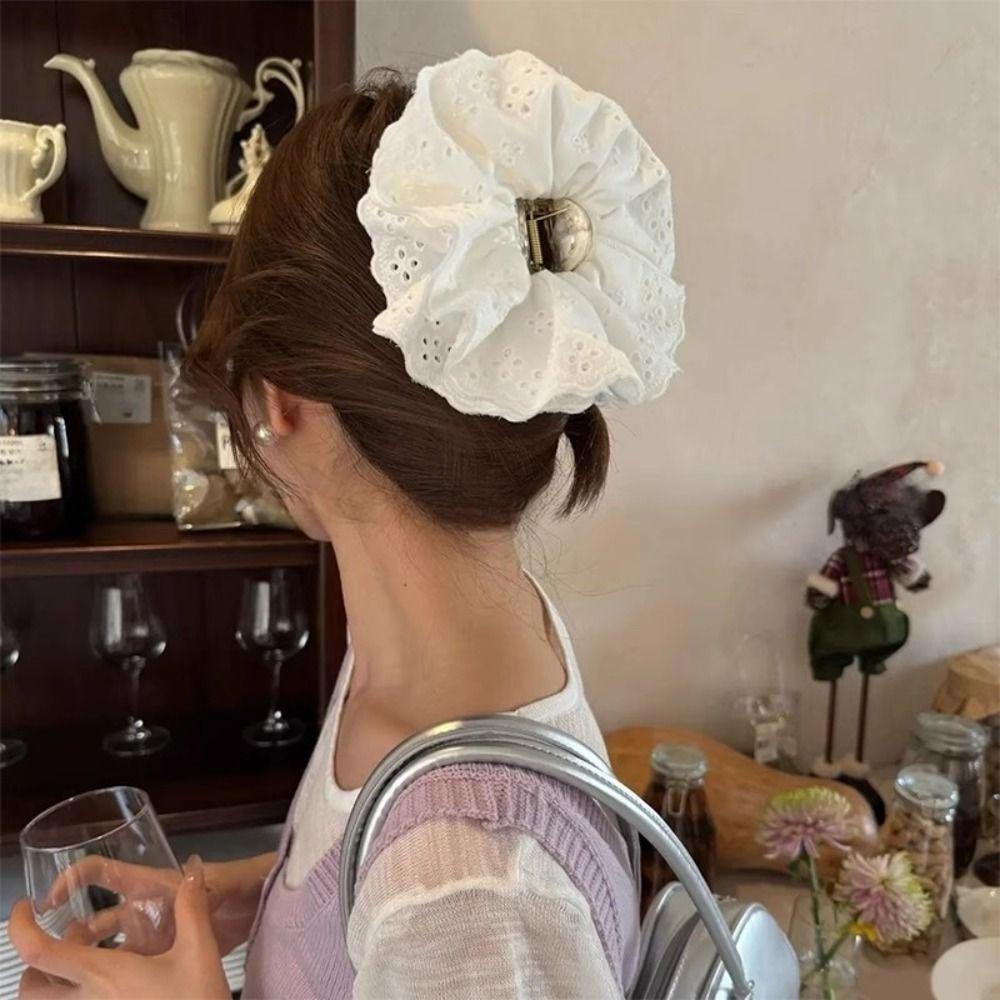 Plastic lace headband Clip Lace Shark Clamp Chic Hair Grasp  Girls