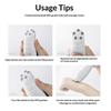 50/80G Five Stainless Steel Ball Massage Bottle Neck Cream Body Lotion Packaging Massage Cream Repeatable Plastic Container