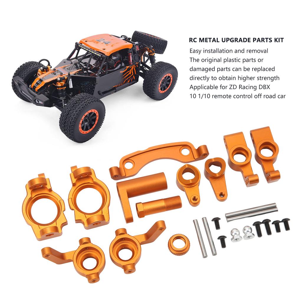 RC Upgrade Parts Kit Aluminium Alloy High Strength Suspension Arm Steering Assembly Set for ZD Racing   10 1Celsius10