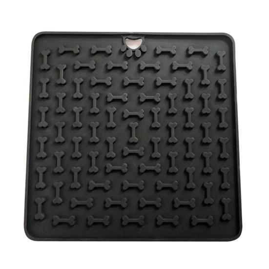 

Мягкая силиконовая миска для медленного кормления собак и кошек с спиральным узором, замедляющим процесс еды и предотвращающим удушье и вздутие живота. Не содержит бисфенола-А. Складная, подходит для путешествий. чёрный