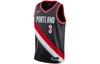Basketball Jerseys Men's Black Moderate Straight Fit CW3680-011