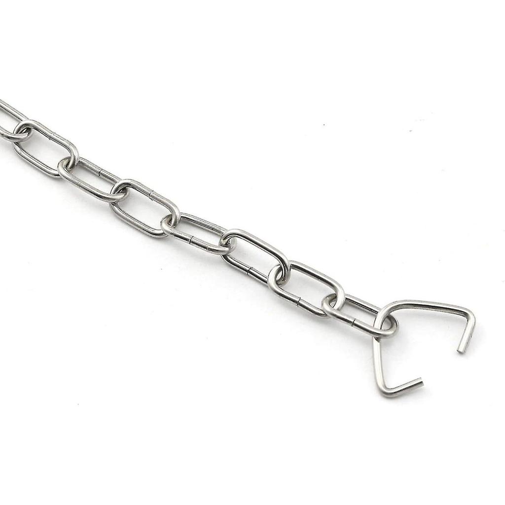 2pcs Universal Toilet Drain Cover Chain Stainless Steel Toilet Flapper Chain Replacement