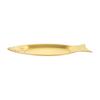 Serving Plate for Grilled Fish Stainless Steel Steamed Kitchen Gadget Fish Shaped Food Plate Home Use
