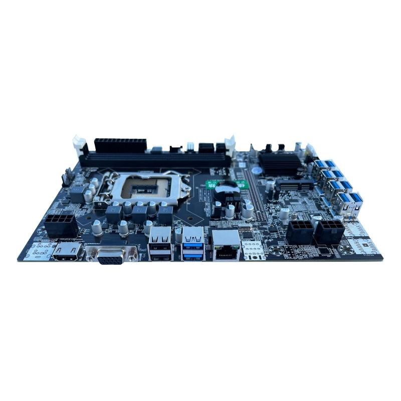 B75  ng Motherboard 8  CIE to USB3.0 GPU Slot LGA1155 CPU Support DDR3 Dimm  ng Motherboard