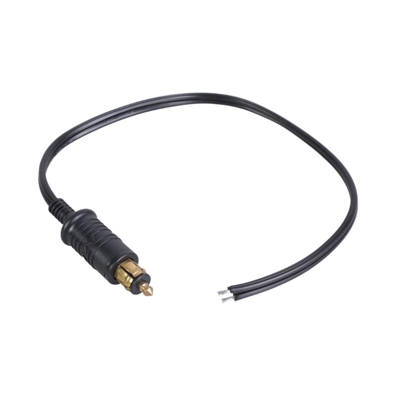 

Universal High Power Flexible Single Head DIN Plug Wire Cable Suitable for European Motorcycle Charger & Speakers 18AWG 1