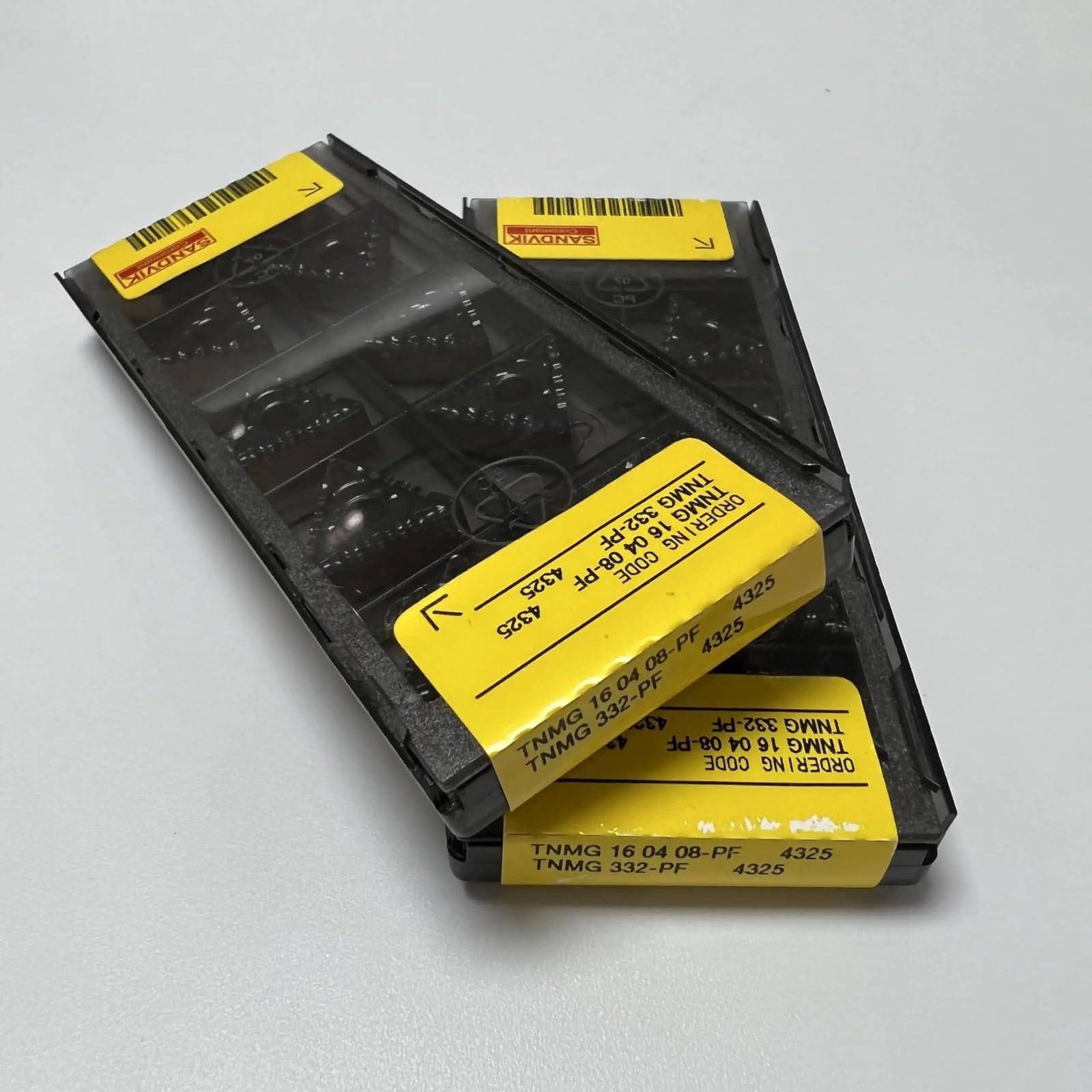 

Original Sandvik / TNMG160408-PF 4325 CARBIDE CNC blade tool 10 PCS