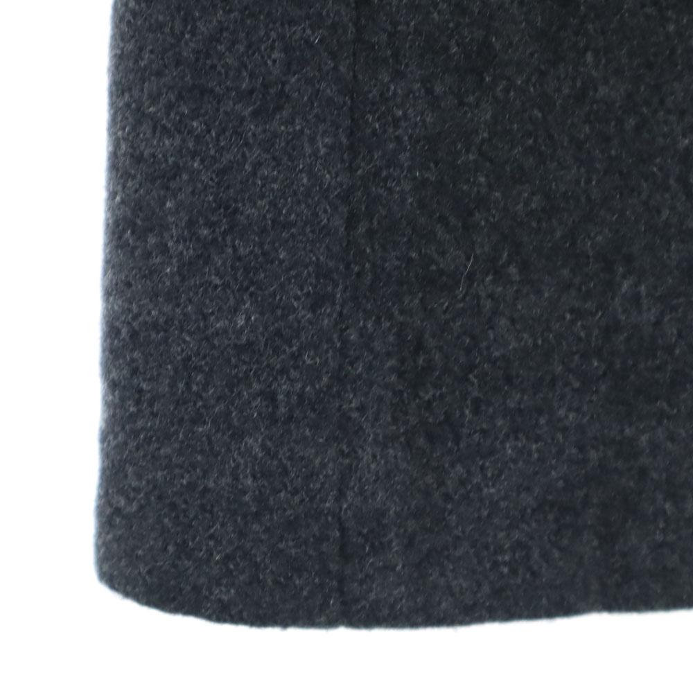 COMME des GARCONS 10AW Made In Japan Wool Blend Long Coat S Gray Women Used