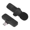 Wireless Lapel Microphone Phone Video Recording Microphone Type C Connector Live Stream Mic for Interview