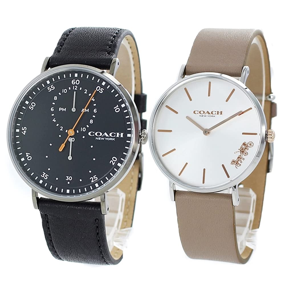 

Коробка для зберігання парних годинників COACH Charles Perry Black Brown Beige Leather 1460247614503119 Годинник [Coach] Чоловічі Жіночі [Елемент]