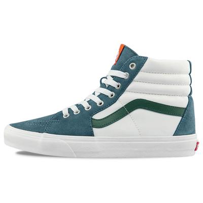 SK8 HI Gemütliche Skateboard-Schuhe Unisex Weiß Grün Vans VN0A5JMJBLG
