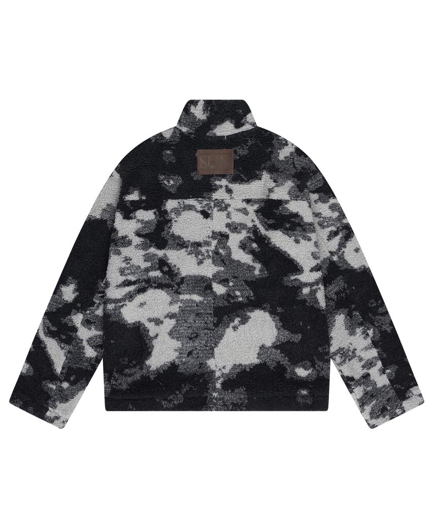 Sunday Fruit Market Sherpa Pullover Charcoal