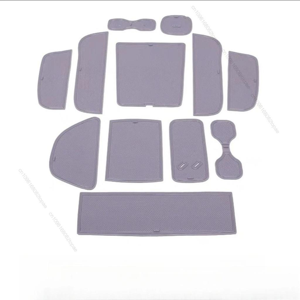 Anti-Slip Gate Slot Cup Mat For Leapmotor C10 Interior Door Pad/Cup Non-slip Pad Car Cup Holder Cushion Auto Accessories