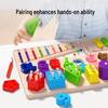 Montessori Educational Toys for Toddlers: Jigsaw Puzzles & Building Blocks for Ages 1-2, Boys & Girls