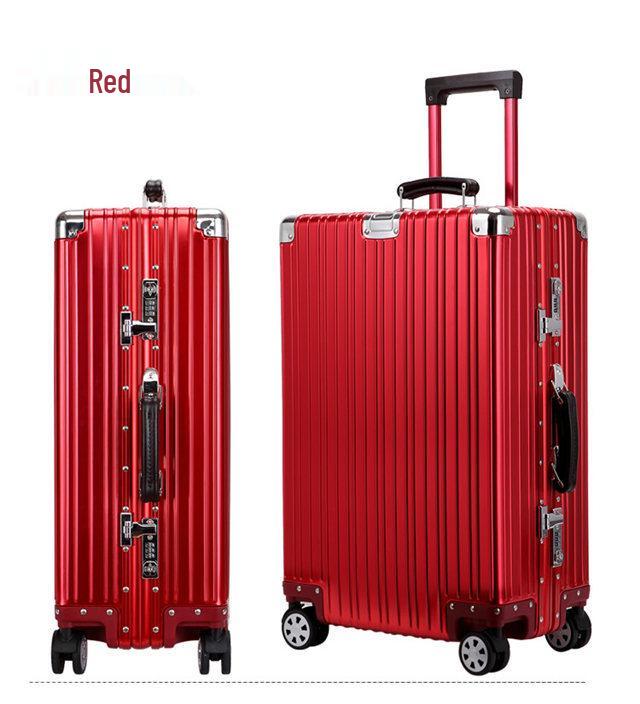 Slightly Flawed Aluminum-Magnesium Carry-on Trolley with Universal Wheels