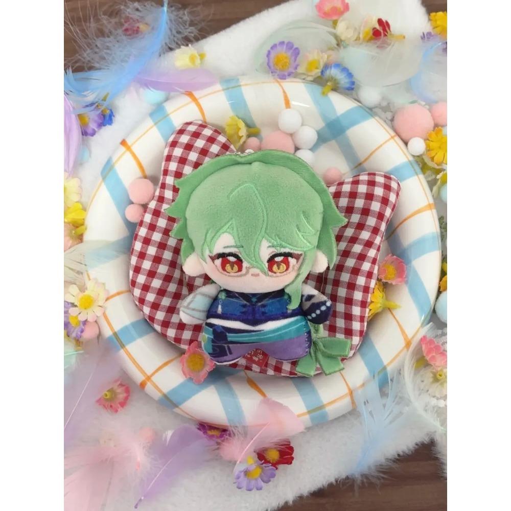 Genshin Impact Xiangling Shenhe Xianyun Keqing Hu Tao Ganyu Yelan Baizhu Anime Idol Plushies Pillows Starfish Body Pendant 10cm