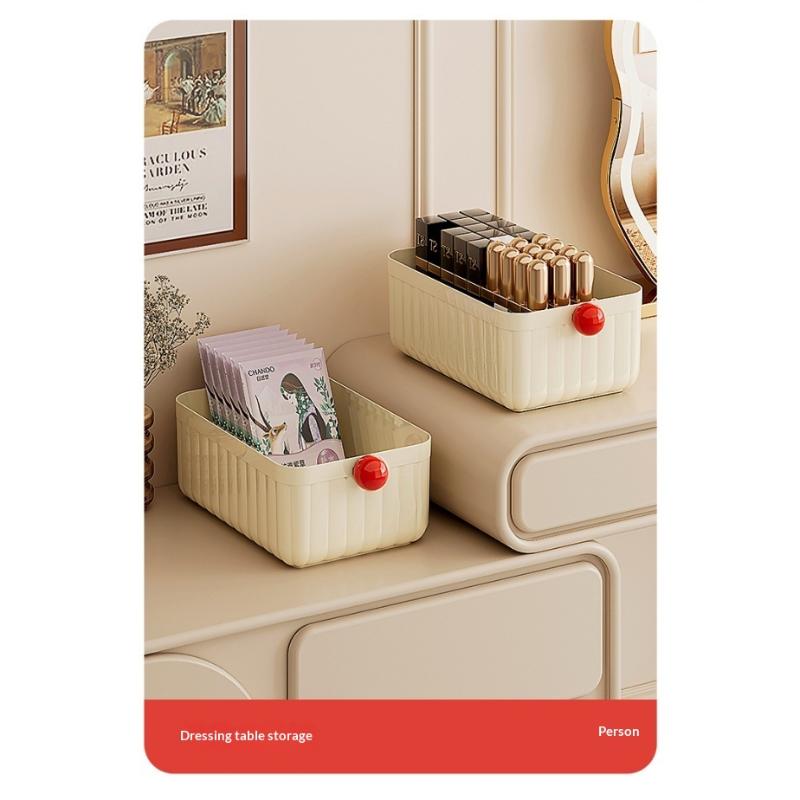 Dopamine Ball Storage Box Multi Functional Office Desk Storage Basket Stationery And Miscellaneous Sorting Desktop Storage Box