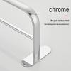 DANLE No-Drill Stainless Steel Bathroom Towel Rack