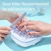 Mini Nail Collector Professional Nail Dust Extractor USB Dust Suction Collector Gel Nail Duster for Nail Art Salon Equipment
