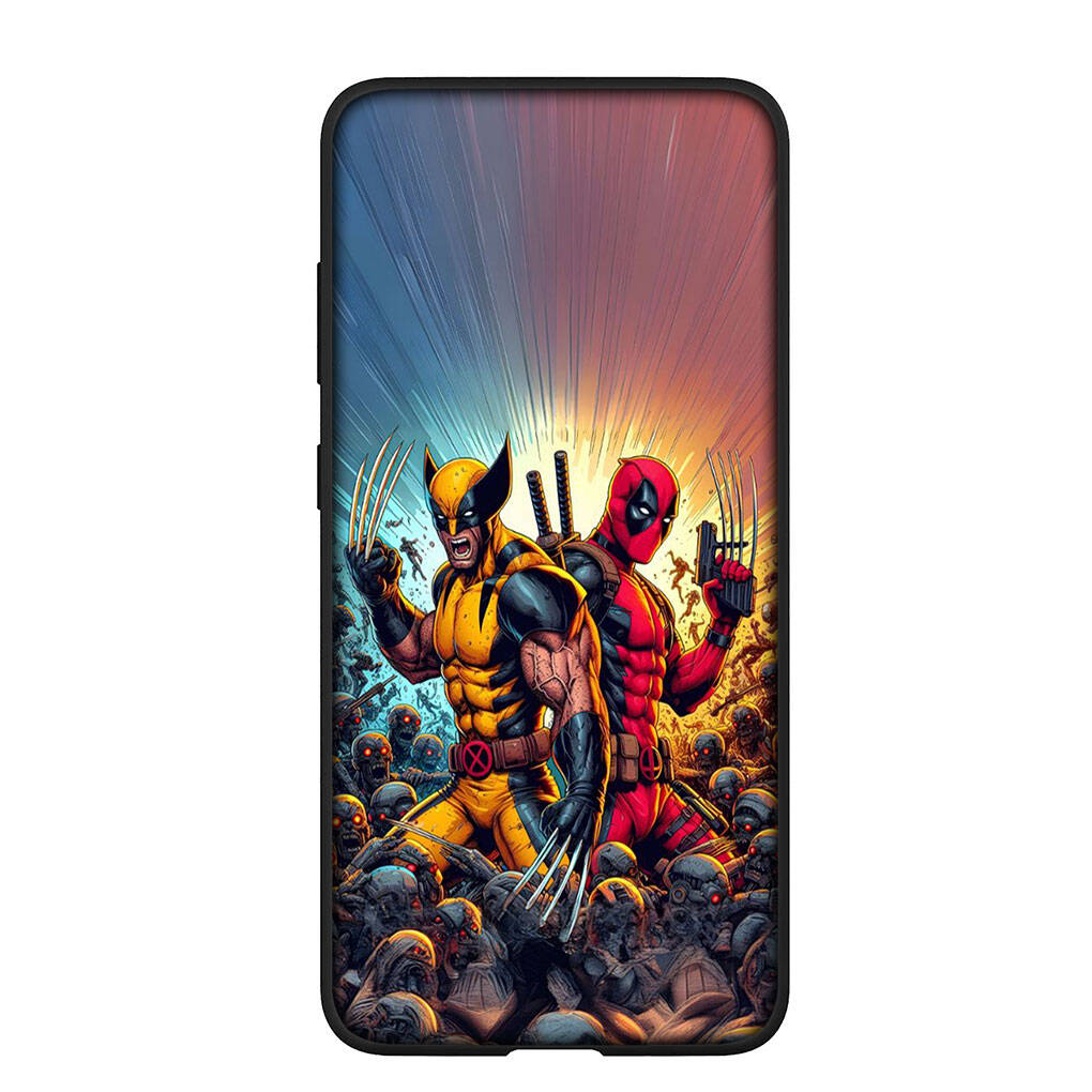 Case for iPhone 17 16 15 Xiaomi Poco F8 F7 X7 M8 C85 C75 C71 Redmi Note 14 13 12 11 Pro Max A3 A4 14C 13C 15C Superhero Movie Wolverine Deadpool Cover