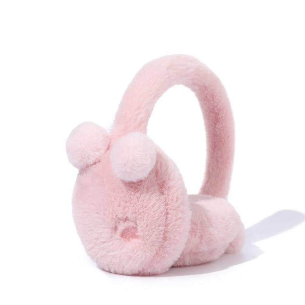 Cute Plush New Cycling Earbuds Warm Wind and Cold Prevention Winter Cute Warm Earmuffs Soft Cold Resistant Earbuds