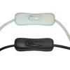 5.5x2.1mm to 5.5x2.1mm Power Cable with Switches Female to Male for CCTV, Security Cameras, Monitor, LED Signs