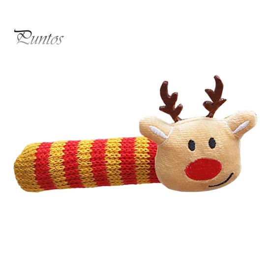 Knitted Santa Claus Door Knob Protectors Christmas Doorknob Covers, Reindeer Decor, Anti?Slip Protector Sleeves, Cartoon Decorations Handle Cushion