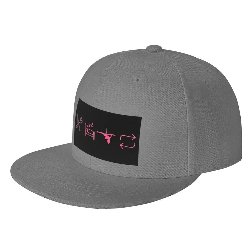 Eat Sleep Pole Dance Repeat Black Icons Cap Fashion Casual Baseball Caps Adjustable Hat Hip Hop Summer Unisex Baseball Hats