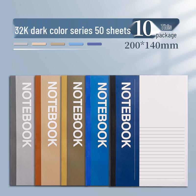 30 Super Thick B5 Soft Cover College Notebooks - Ideal for Classroom Notes & Diaries