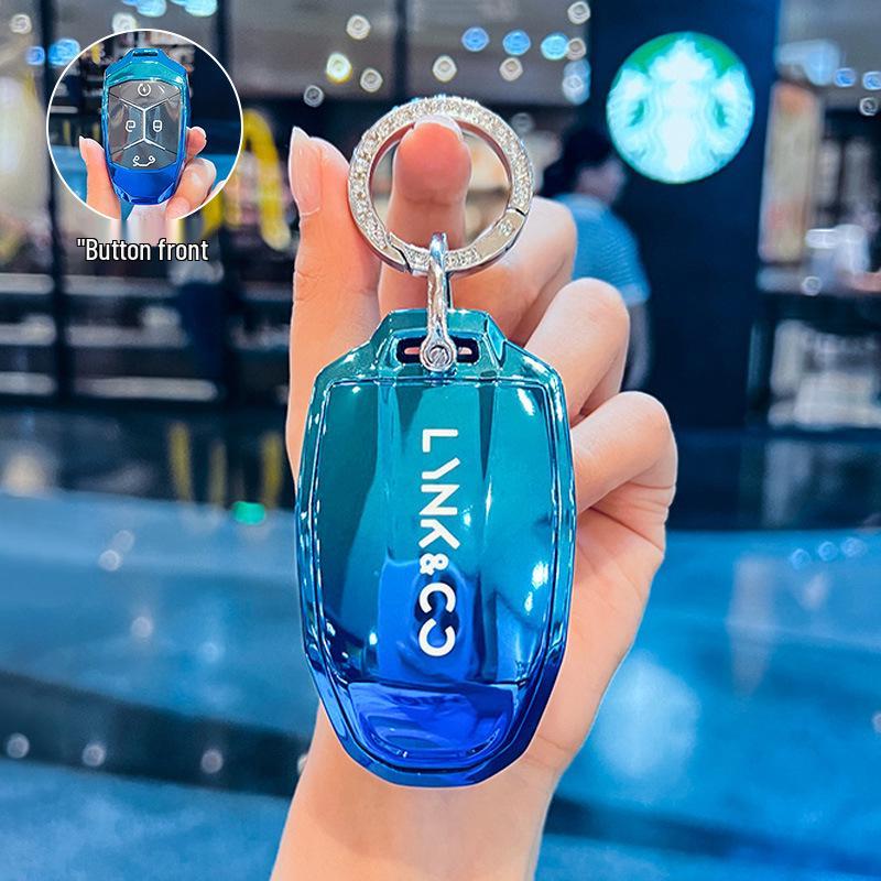 Lynk & Co Key Case: Fits 01, 03, 05, 06 Models - Men's & Women's EMP Buckle Shell Bag