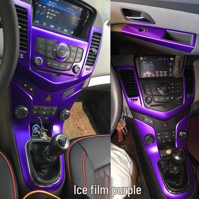 09-15 Chevy Cruze Carbon Fiber Console Interior Stickers