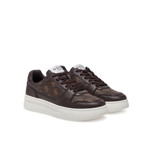 Мужские кроссовки Guess Fmjwii lea12 коричневые