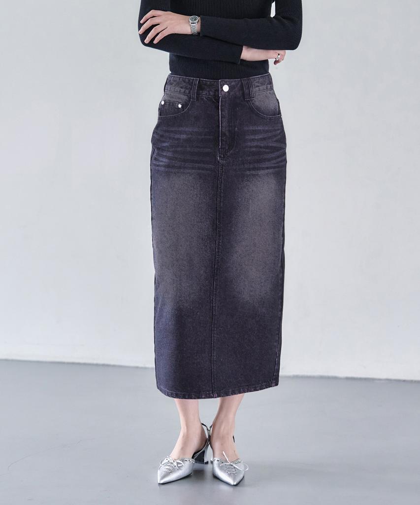 Deketeuumeon Signature Long Skirt Dcsk003Blackpink