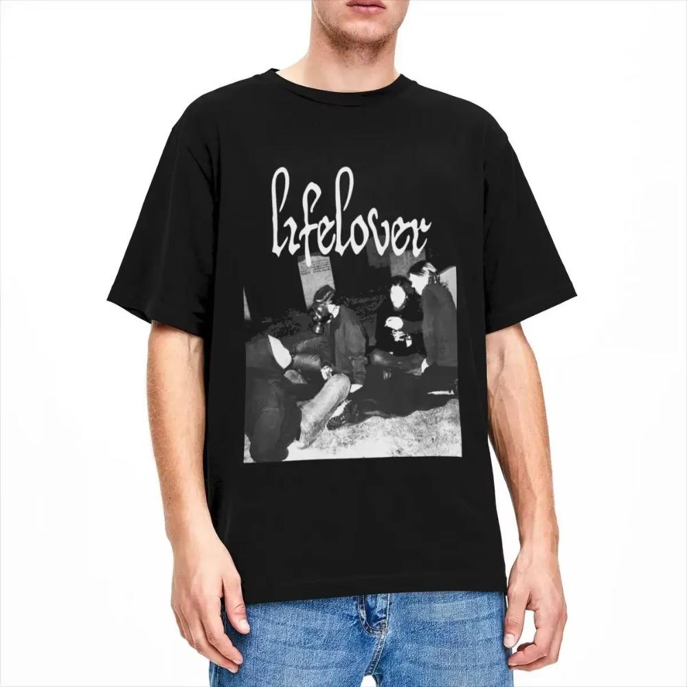Pánské Dámské Milovník života Kovová kapela Tričko Doplňky Vintage Trička Top Tričko Oblečení Léto