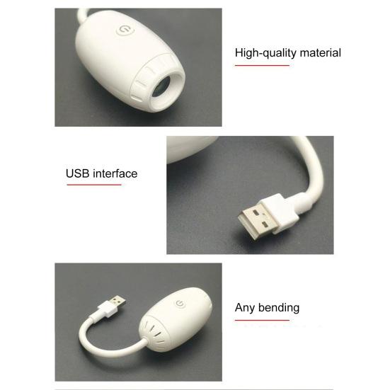 2-in-1 Projector Lamp Starry Sky Night Light with Glass Lens USB Star Light Relaxing Ambient Lighting for Bedroom Camping Car Travel