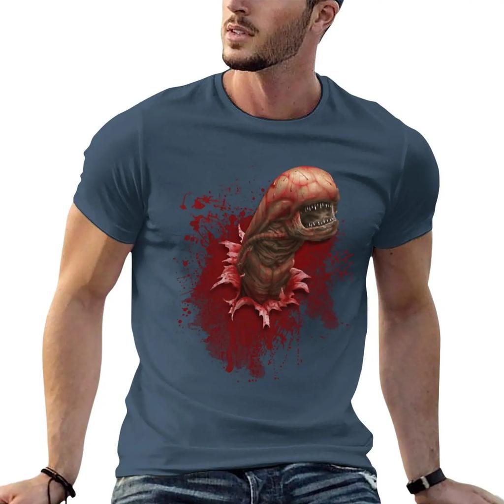 Neuer Chestburster - ALIEN T-Shirt individuelle T-Shirts designen Sie Ihr eigenes T-Shirt für einen Jungen niedliche Oberteile Herren schlichte T-Shirts