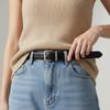 Ledergürtel für Damen mit klassischer Schnalle für Freizeit und Büro