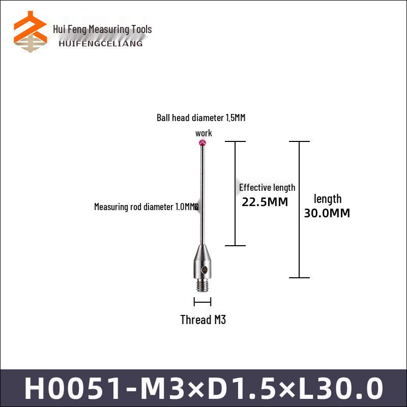 Hui Feng M3 3D Coordinate Measuring Probe CNC High Precision Tool Probe