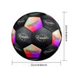 Ronaldo's Legendary Journey Size 5 Soccer Ball Machine-Stitched Indoor/Outdoor Training and Matches for Football Accessories