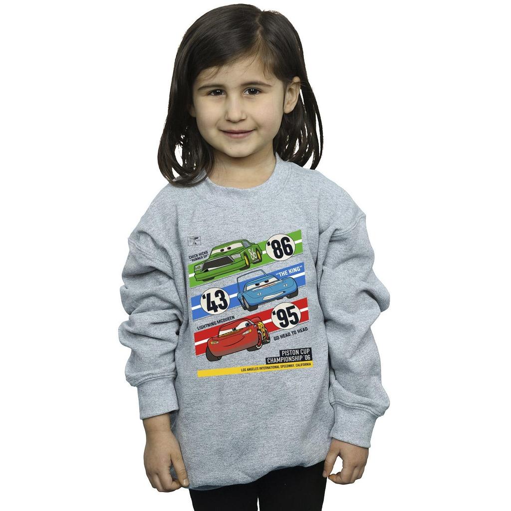 Disney Girls Cars Piston Cup Champions Sweatshirt