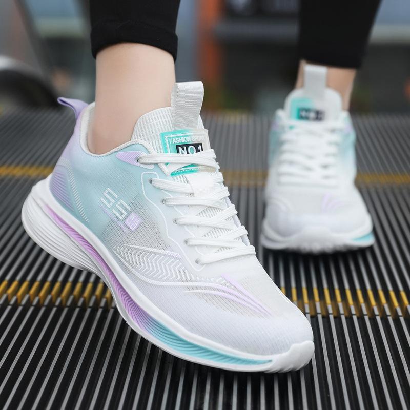 New Breathable Competitive Sports Students, Men and Women, Couples, Sports Shoes, Lightweight Rebound Running Shoes, Men's Shoes