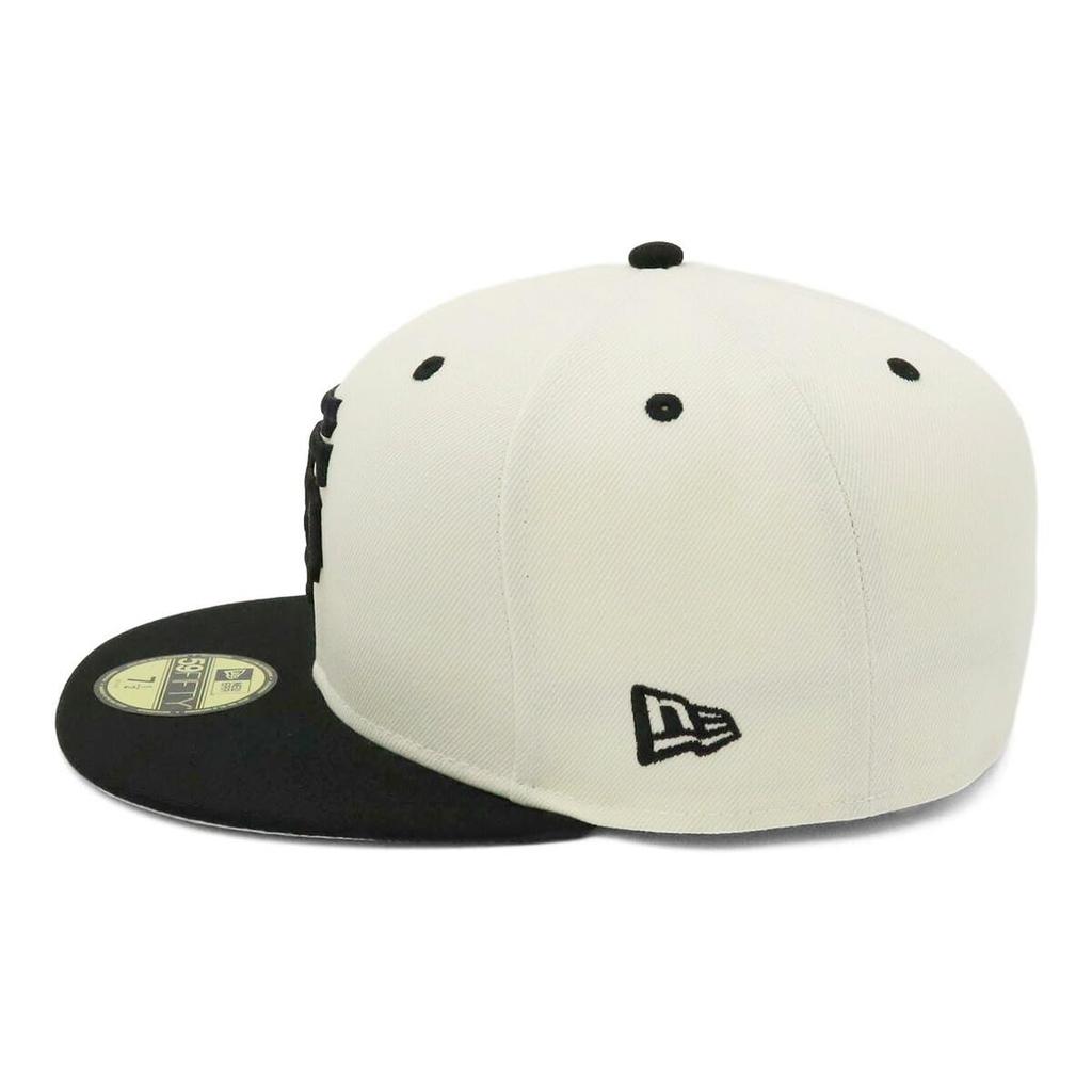 New Era 59FIFTY Cap 14693448 NER35C8886 7 SIDE PATCH UNDER VISOR ONSPOTZ Exclusive Hat 5950 Side Patch Straight Flat Visor Seasonal Outfit Popular