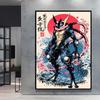 Canvas Prints Pokemon Greninja Classic Anime Posters Wall Art High Definition Images Modern Home Living Room Decor Children Gift