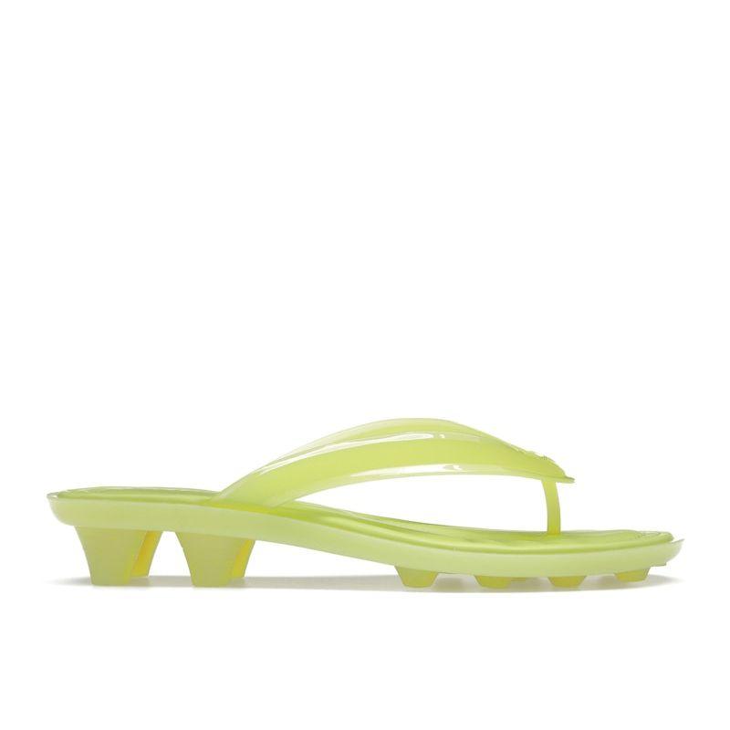 

Puma Fenty x Cat Cleat Jelly Sandal Lime Sheen Women Sneakers Yellow 404775-01 38