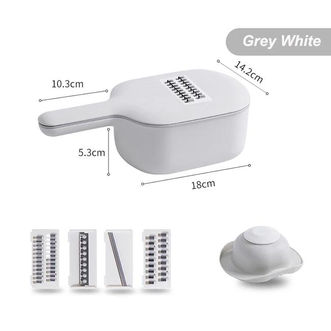 Multi-function Manual Potato Carrot Cucumber Slicer Cutter Grater Shredders with Strainer - Kitchen Fruit and Vegetable Tools