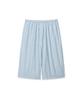[May Flower] Graues Streifen-Kurzarm-Baumwoll-Herren-Übergrößen-Pyjama-Set [Versand aus Korea] 100% Authentisch
