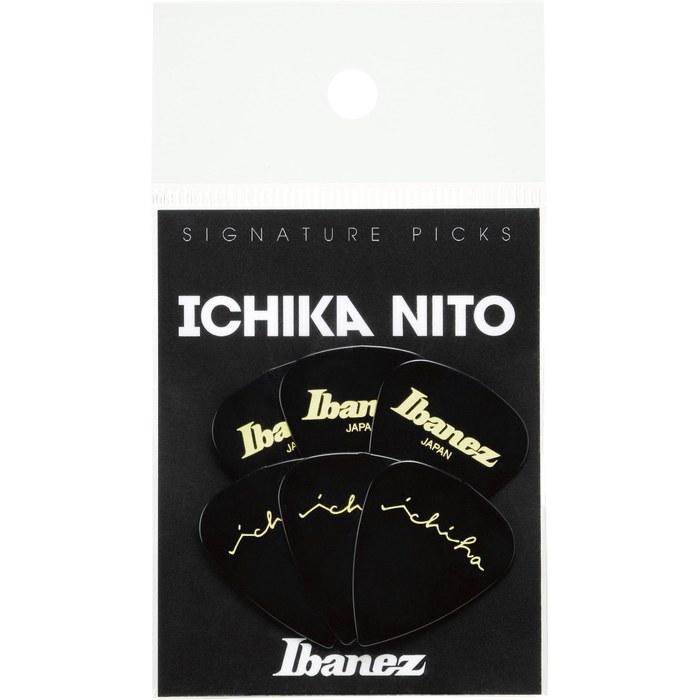 Ibanez Ichika Nito Signature Pick Black 6-Pack P1000ICHI-BK Teardrop